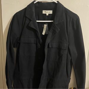 Madewell Black Coverall Jumpsuit